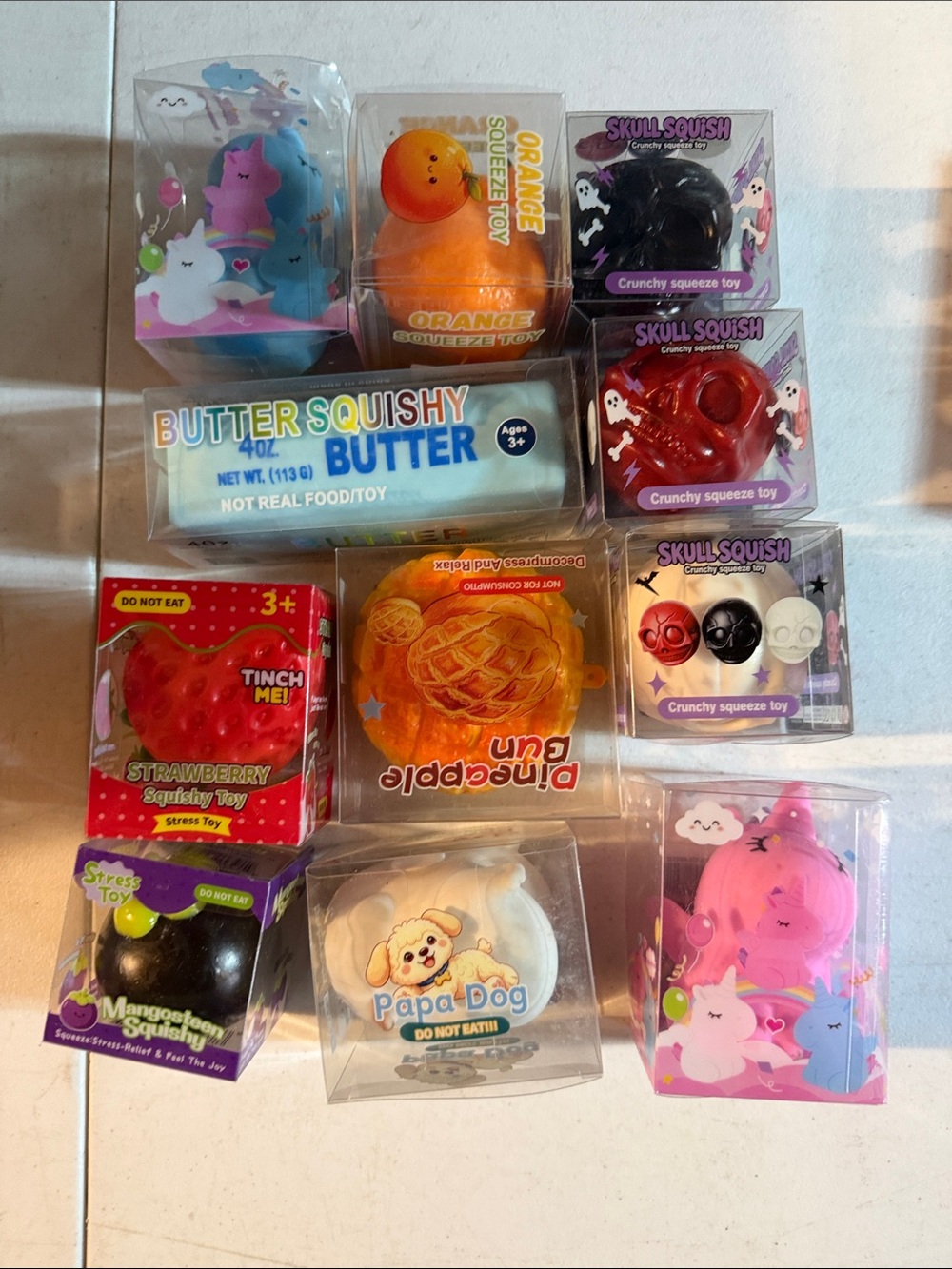 Crunchy squishy bundle